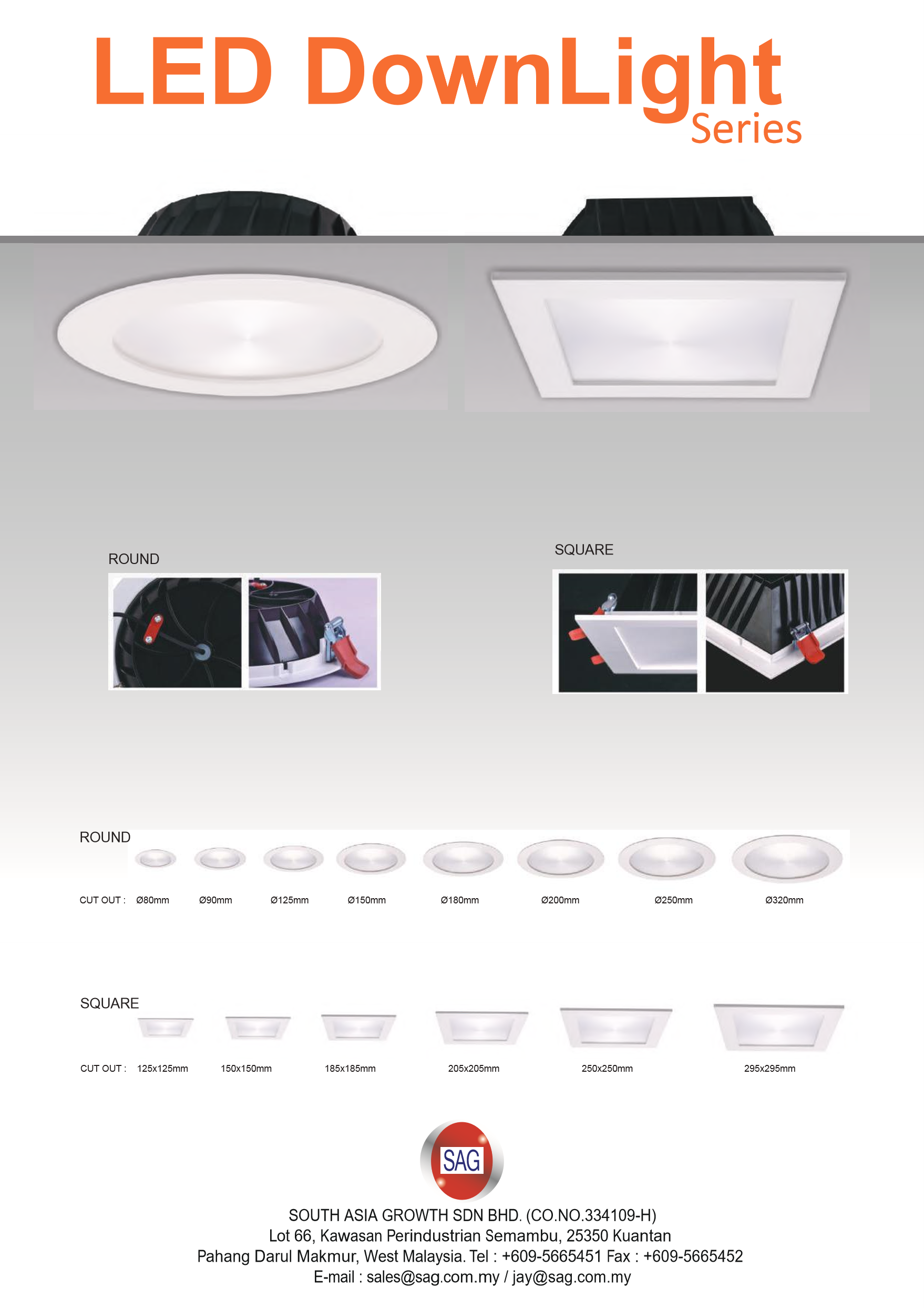 LED Downlight (recessed)