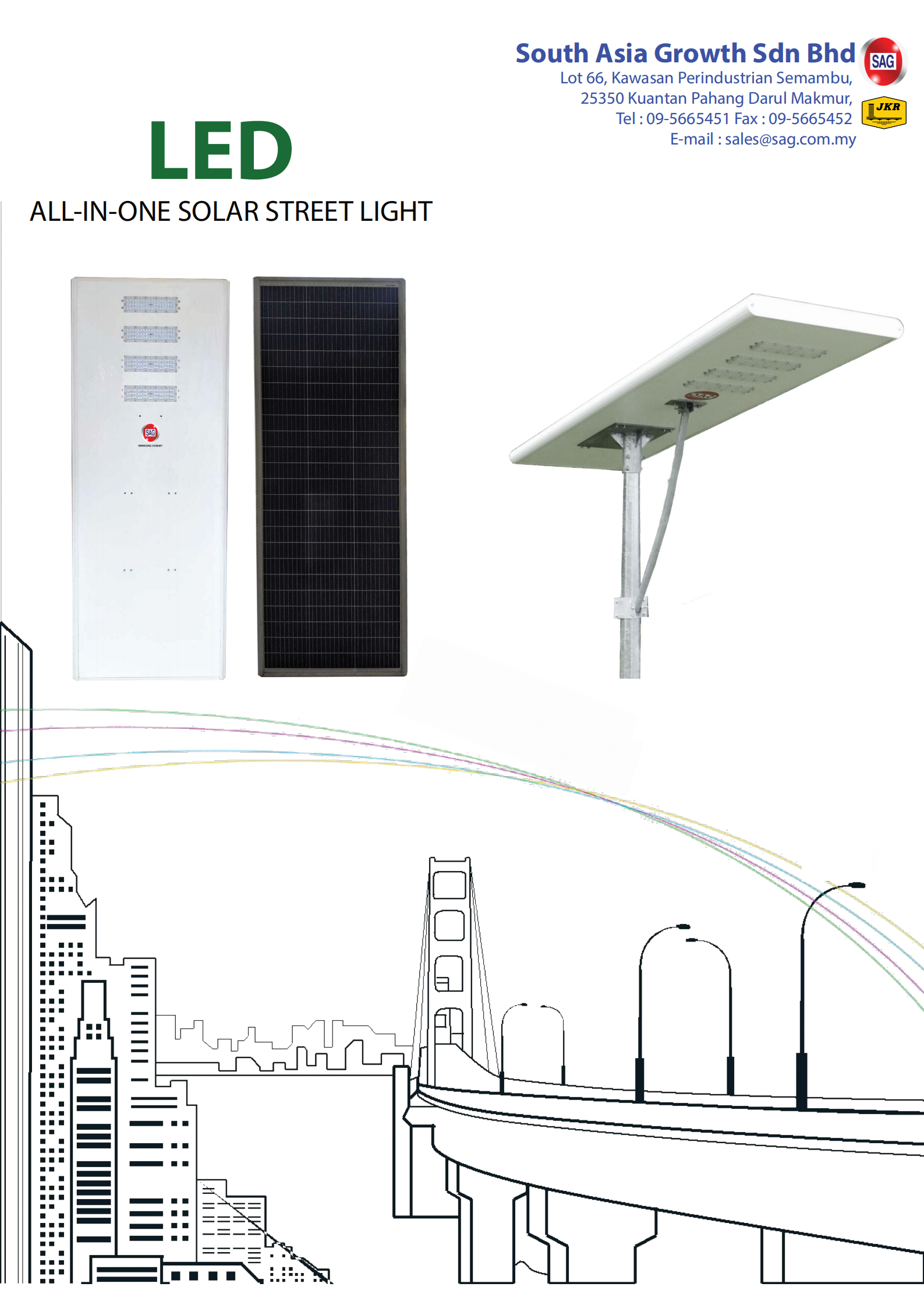 All-in-One Solar LED Lantern (6EN, 90W, 120W & 140W)